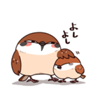 ふくよか雀（個別スタンプ：19）