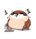 ふくよか雀（個別スタンプ：25）