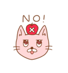 ねこりんご（個別スタンプ：4）