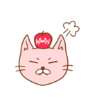 ねこりんご（個別スタンプ：37）