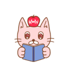 ねこりんご（個別スタンプ：38）