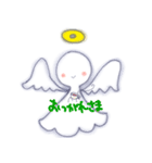 てるてる天使（個別スタンプ：5）