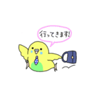 黄色インコの日常スタンプ（個別スタンプ：20）
