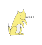人間味のある動物たち（個別スタンプ：5）