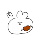 もちうさぎの日常（個別スタンプ：21）