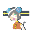 ボコッチャイナ娘 接続詞スタンプ（個別スタンプ：14）