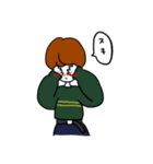 ゆるすぎる古着女子（個別スタンプ：10）