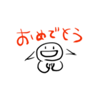 髪の抜け落ちる人（個別スタンプ：15）