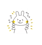 前歯うさぎさん 2（個別スタンプ：7）