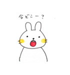 前歯うさぎさん 2（個別スタンプ：14）