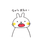 前歯うさぎさん 2（個別スタンプ：20）