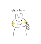 前歯うさぎさん 2（個別スタンプ：23）