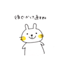 前歯うさぎさん 2（個別スタンプ：37）