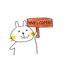 前歯うさぎさん 2（個別スタンプ：39）