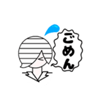 白衣のあくまちゃん（個別スタンプ：3）