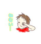 かたつむりとわんこ兄弟（個別スタンプ：4）