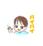 かたつむりとわんこ兄弟（個別スタンプ：10）
