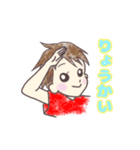 かたつむりとわんこ兄弟（個別スタンプ：24）