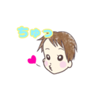 かたつむりとわんこ兄弟（個別スタンプ：33）