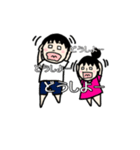にぃにとまこちゃん（個別スタンプ：18）