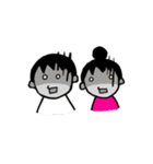 にぃにとまこちゃん（個別スタンプ：20）
