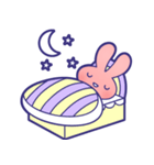 しずかなうさぎさんスタンプ（個別スタンプ：4）