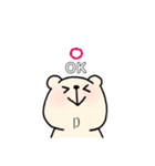 くまのまんちゃん。（個別スタンプ：6）