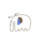 ゾウの日常（個別スタンプ：8）