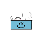 箱の中のしろちゃん（個別スタンプ：9）