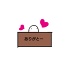箱の中のしろちゃん（個別スタンプ：11）