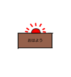 箱の中のしろちゃん（個別スタンプ：14）