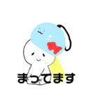 しろたま(夏ver.)（個別スタンプ：2）