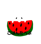 しろたま(夏ver.)（個別スタンプ：3）