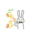 動くPichi Rabbit 2D（個別スタンプ：7）