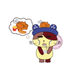 私はそれが猫であると聞きました。（個別スタンプ：19）