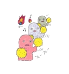 夏のお化けちゃん（個別スタンプ：16）