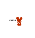 全部3分で描きました（個別スタンプ：7）