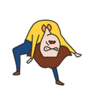 おツルさん、本原さん。（個別スタンプ：9）