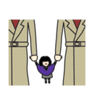 おツルさん、本原さん。（個別スタンプ：22）