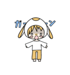 擬人化うさぎくん（個別スタンプ：17）