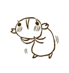 よく食べる あんこちゃん（個別スタンプ：3）