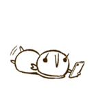 よく食べる あんこちゃん（個別スタンプ：23）