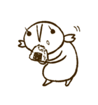 よく食べる あんこちゃん（個別スタンプ：32）