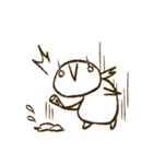 よく食べる あんこちゃん（個別スタンプ：37）