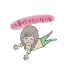 がんばれ！働く女の子！！（個別スタンプ：13）