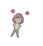 がんばれ！働く女の子！！（個別スタンプ：15）