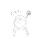 ゆるふわなおんなのこたち（個別スタンプ：1）
