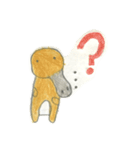 カモノハシくーん（個別スタンプ：3）