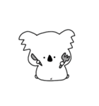 メタボコアラ （文字なし）（個別スタンプ：22）