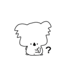 メタボコアラ （文字なし）（個別スタンプ：32）